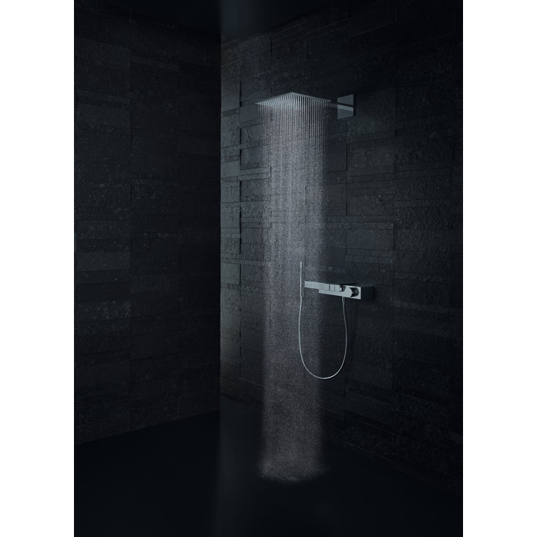 Chrome Wall-Mounted Shower Bracket
