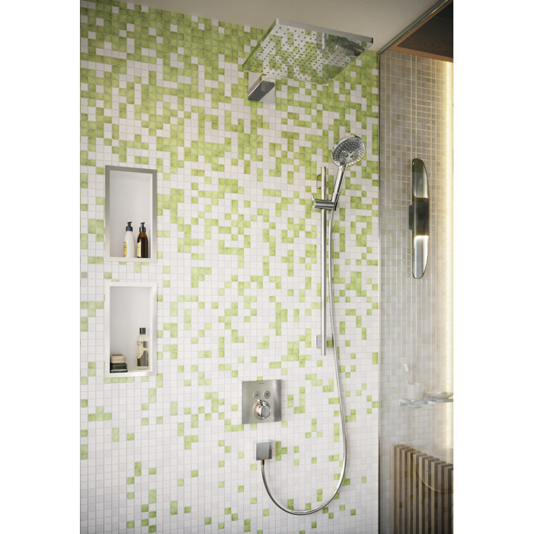Unica S 36" Chrome Wall Slide Bar