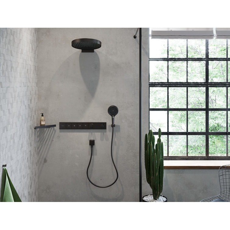 Brushed Nickel Metal Corner Shower Basket