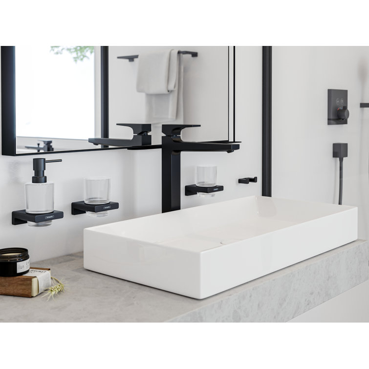 Matte White Metal Double Robe Hook for Wall Mount