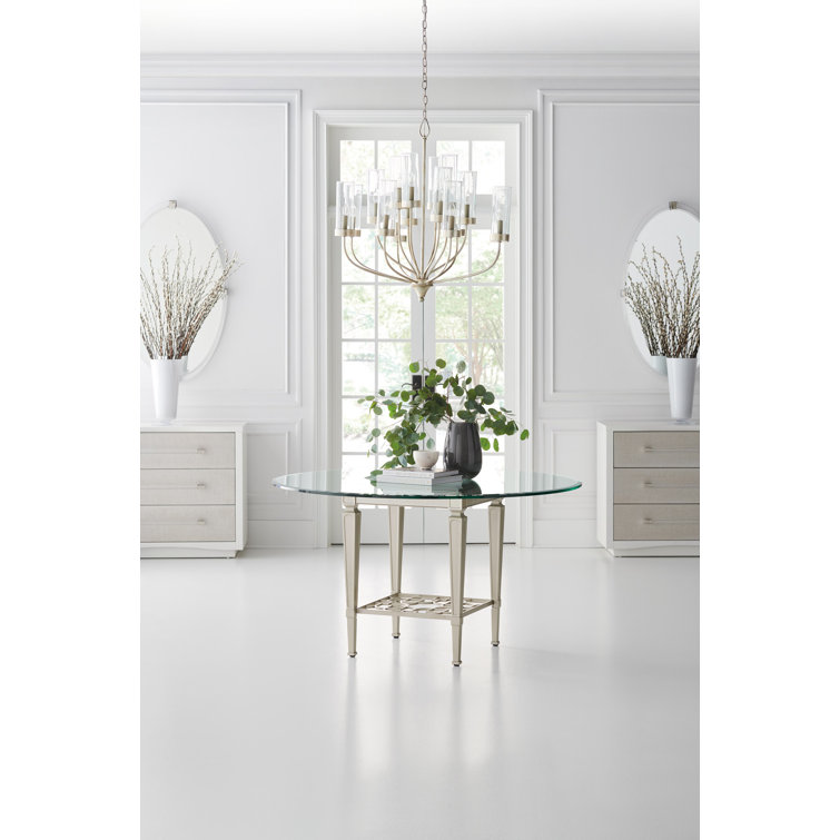 White Transitional 3-Drawer Nightstand with Raffia Fronts