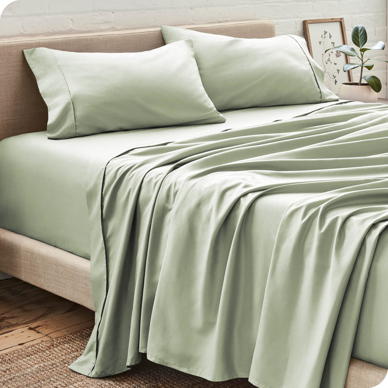 Queen Light Grey Ultra-Soft Microfiber Deep Pocket Sheet Set