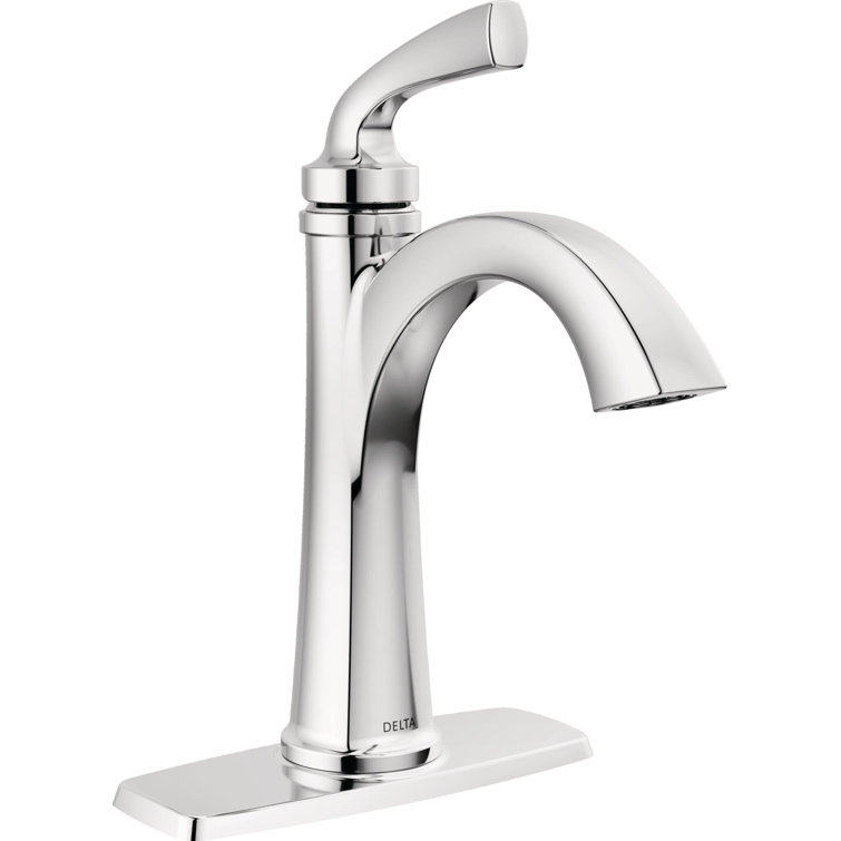 Geist Chrome Single Handle Bathroom Faucet with Pop-Up Drain