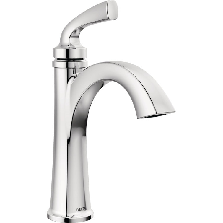 Geist Chrome Single Handle Bathroom Faucet with Pop-Up Drain