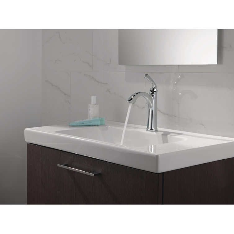 Geist Chrome Single Handle Bathroom Faucet with Pop-Up Drain