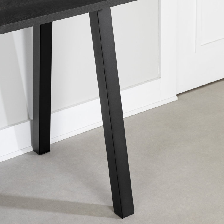 Gray Oak L-Shaped Corner Desk with USB Port and Filing Cabinet