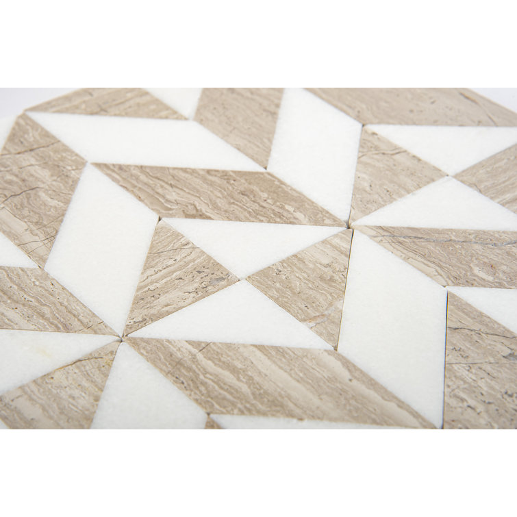 Este Natural Stone Chevron Pattern Mosaic Tile