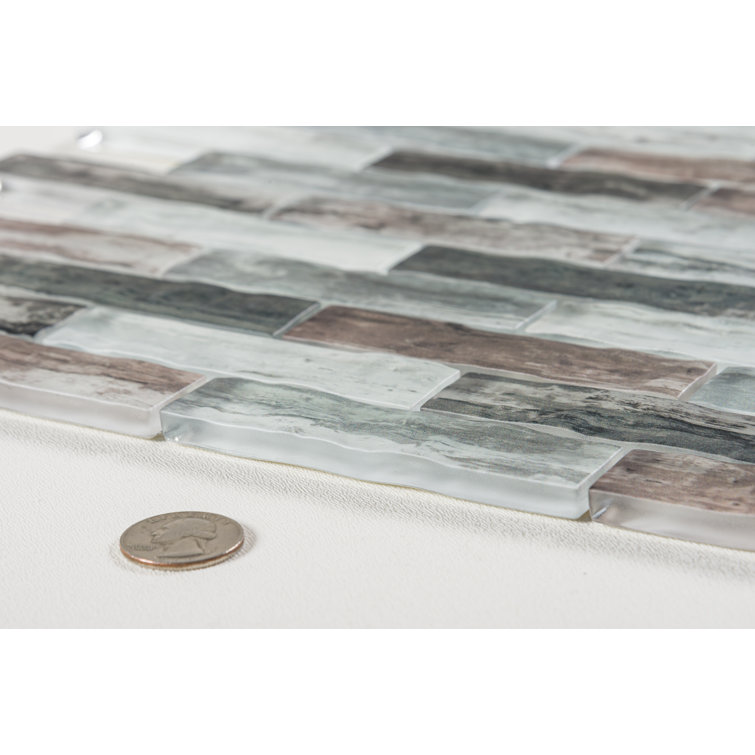 Giovan Nostalgia Glass Brick Joint Mosaic Tile for Walls and Backsplash