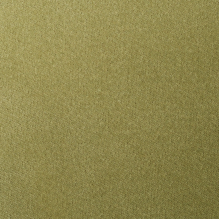 Walnut and Loden Green Velvet Upholstered Dining Chair