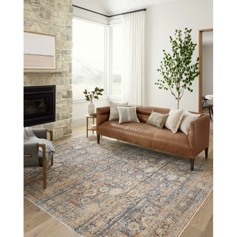 Handmade Multicolor Synthetic Rectangular Area Rug 7'10" x 10'2"