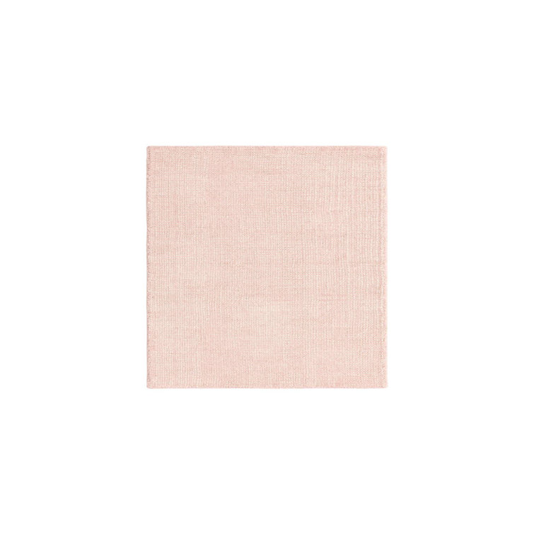 Hand-Knotted English Rose Wool Runner Rug, 2' x 4'1"