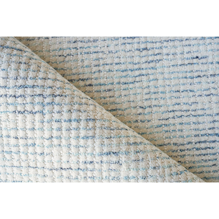 Ivory Elegance 6' x 9' Hand-Tufted Wool Rectangular Rug