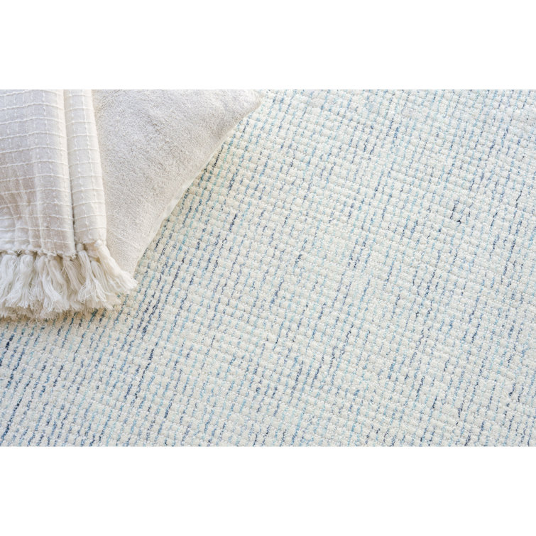 Ivory Elegance 6' x 9' Hand-Tufted Wool Rectangular Rug