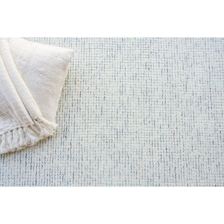 Ivory Elegance 6' x 9' Hand-Tufted Wool Rectangular Rug