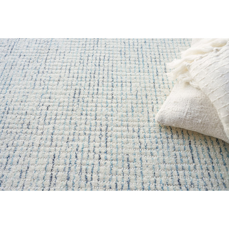 Ivory Elegance 6' x 9' Hand-Tufted Wool Rectangular Rug