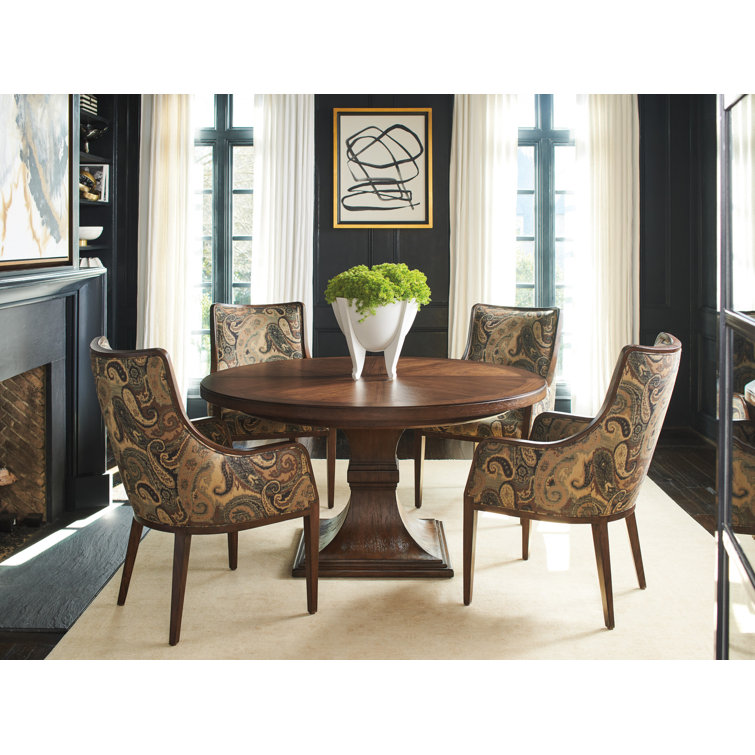 Bromley Golden Maize Chenille Upholstered Arm Chair