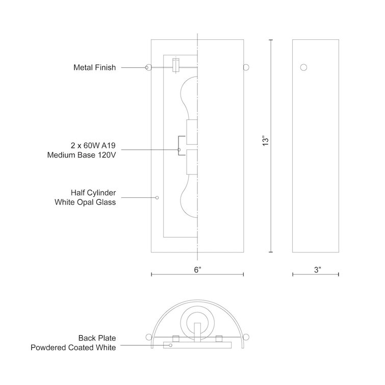 Hudson Dimmable Nickel Cylinder Sconce 13" Height