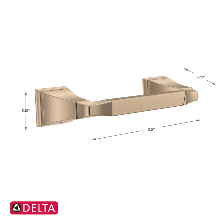 Champagne Bronze Stainless Steel Wall Mounted Toilet Paper Holder