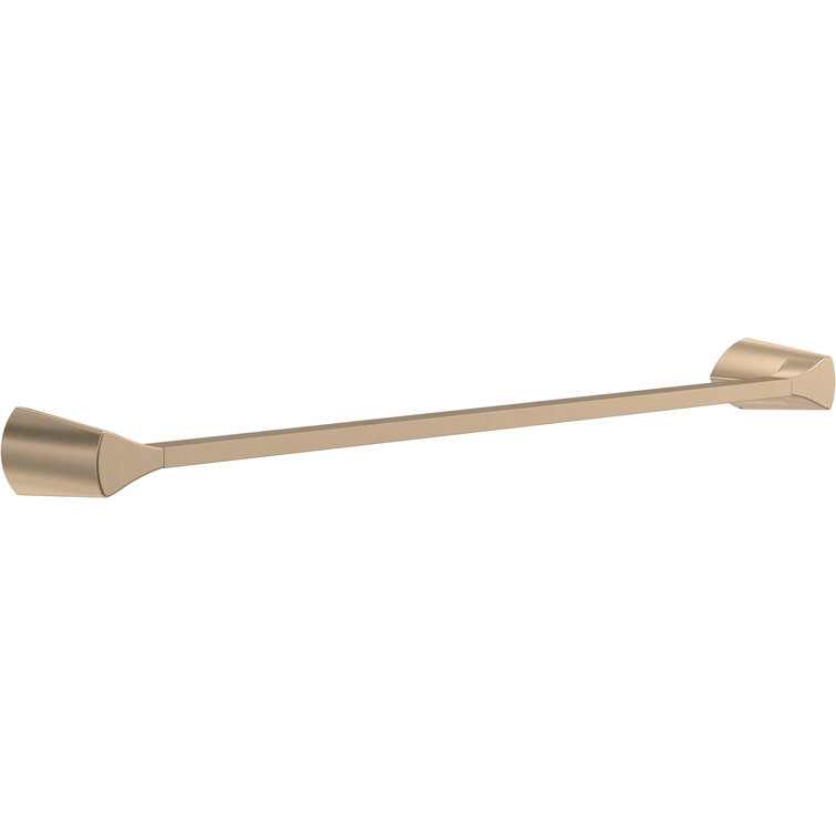 Champagne Bronze Modern Wall Mounted Towel Bar