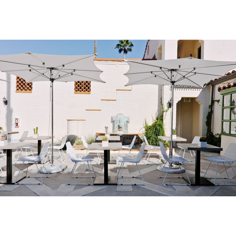 Ethel 32" Minimalistic White Wire Dining Chair