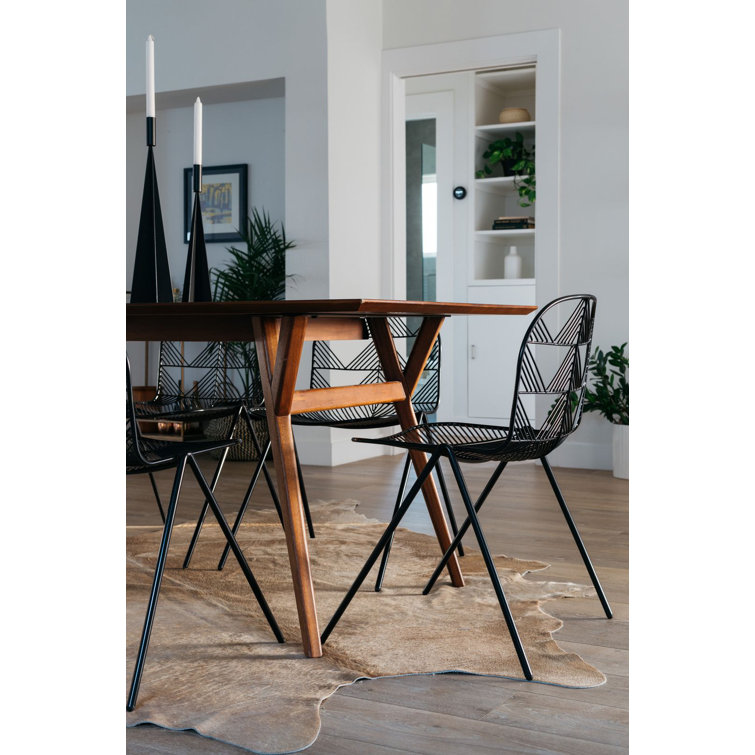 Galvanized Iron White Windsor Back Stacking Side Chair