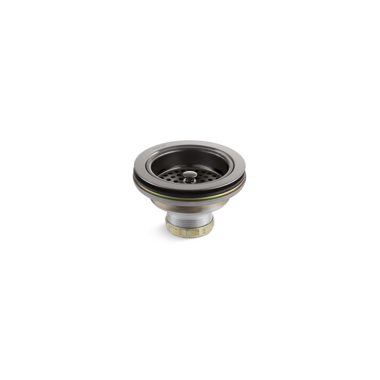 Vibrant Titanium Stainless Steel Sink Strainer