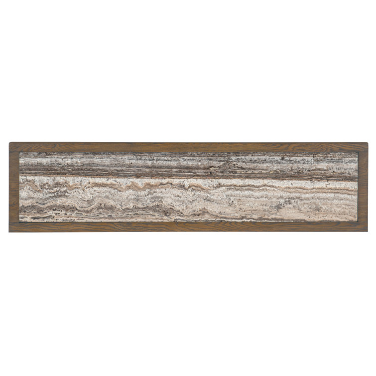 Chapman Sorrel Oak and Travertine 72'' Sideboard