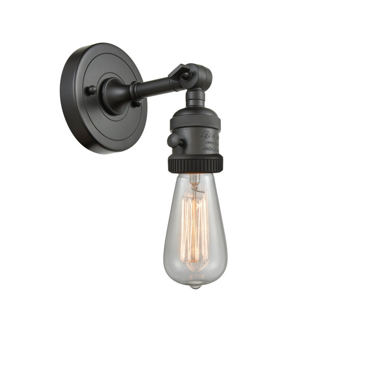 Oil Rubbed Bronze Dimmable Steel Wall Sconce