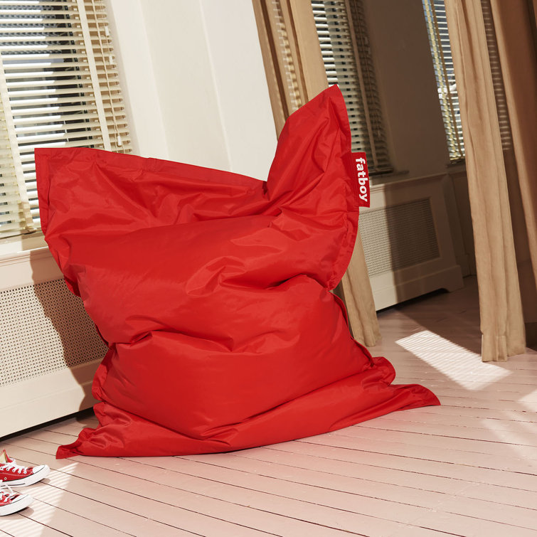 Jukka Setälä Original Red Nylon Bean Bag Lounger