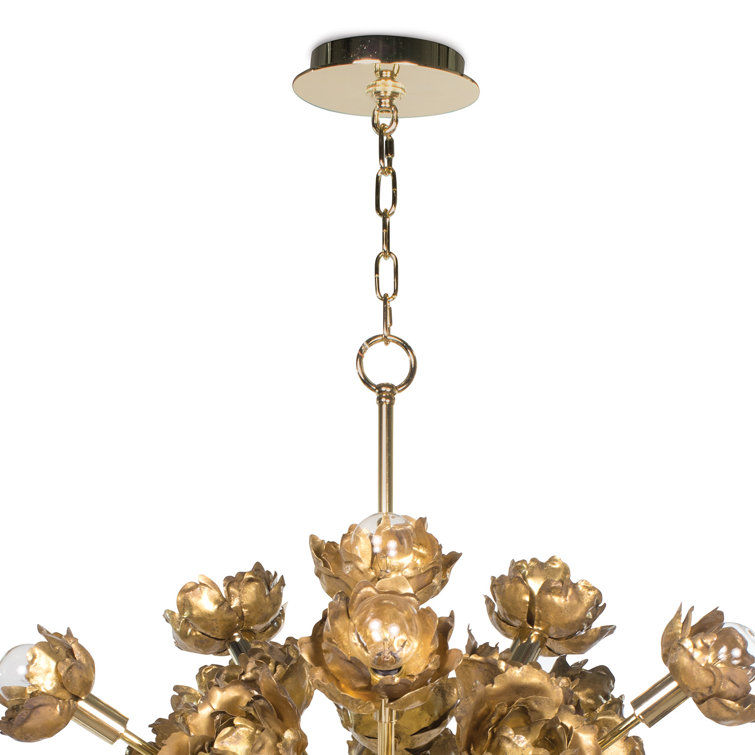 Adeline Gold 22-Light Sputnik Chandelier