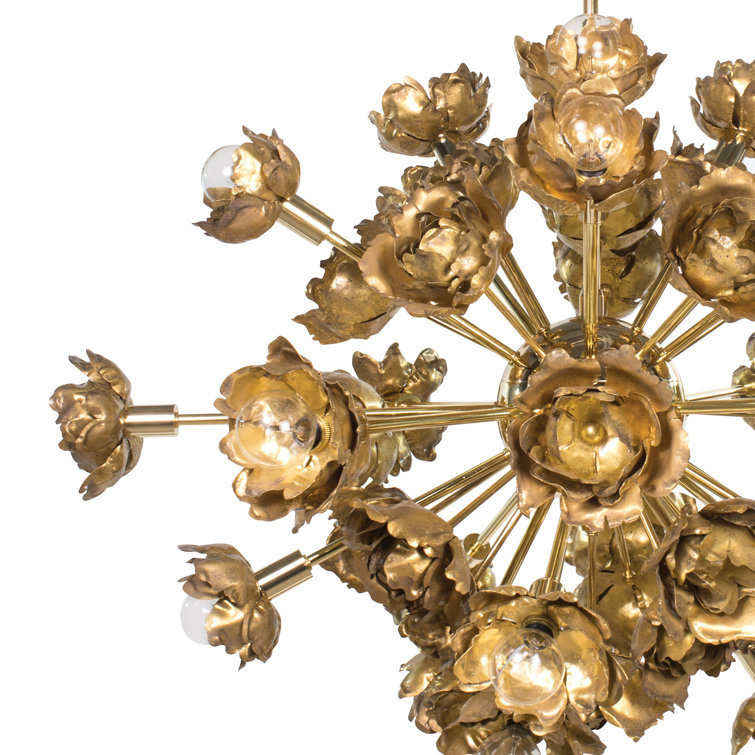 Adeline Gold 22-Light Sputnik Chandelier