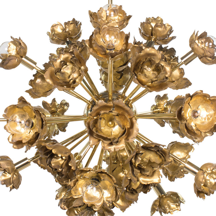 Adeline Gold 22-Light Sputnik Chandelier