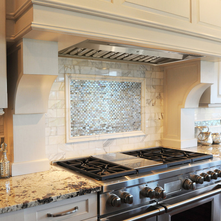 Akicon 36'' Stainless Steel Insert Range Hood with Charcoal Filter