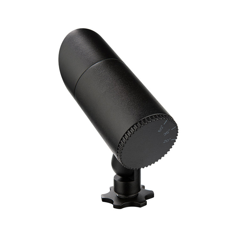 Black Adjustable LED Pathway Spotlight