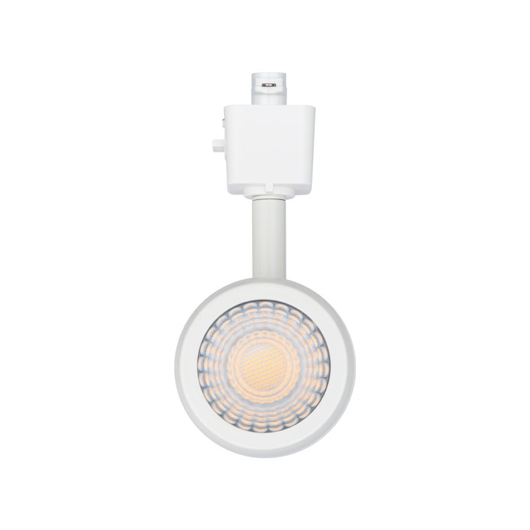 White Adjustable LED Track Head Light