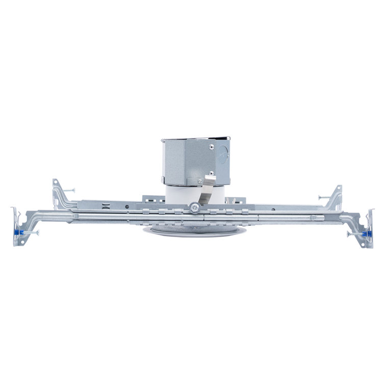 White Aluminum 5-Inch LED Recessed Lighting Kit with Frosted Acrylic Diffuser
