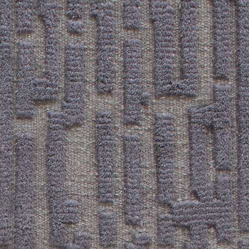 Marie Flanigan Hand-Knotted Gray Wool Cotton Blend Area Rug, 3' x 5'