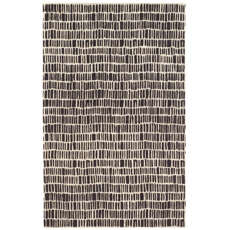 Roark Charcoal Hand Tufted Wool 3' x 5' Rug