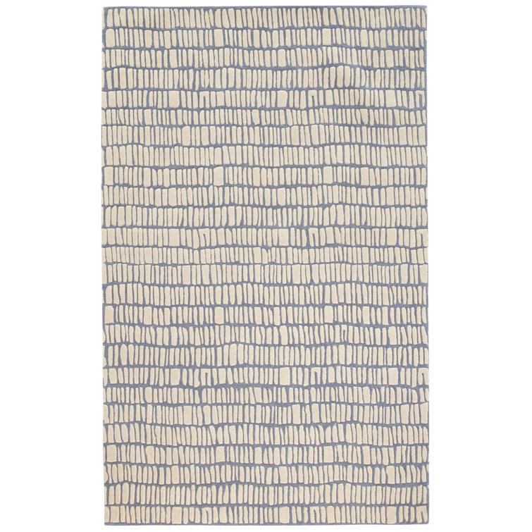 Roark Pewter Blue Hand-Tufted Wool 9' x 12' Rug