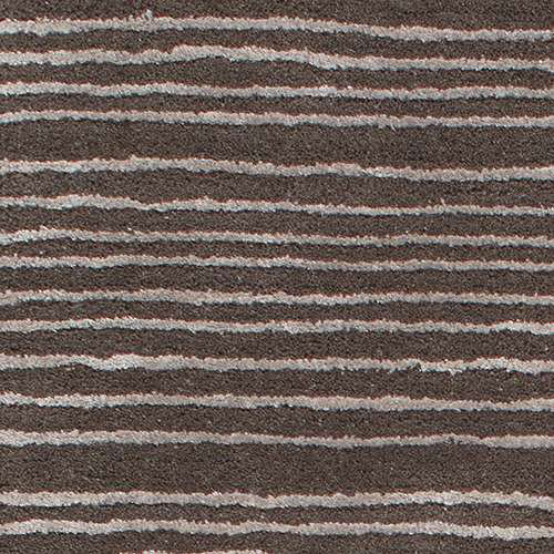 Striae Grey 3' x 5' Hand Tufted Wool Rug