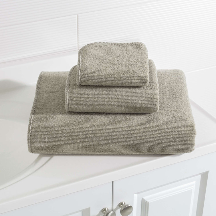 Blythe Cream Corded 100% Cotton Bath Towel