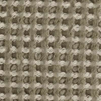 Elegant Sage King-Size Wool-Cotton Blend Waffle Stitch Blanket