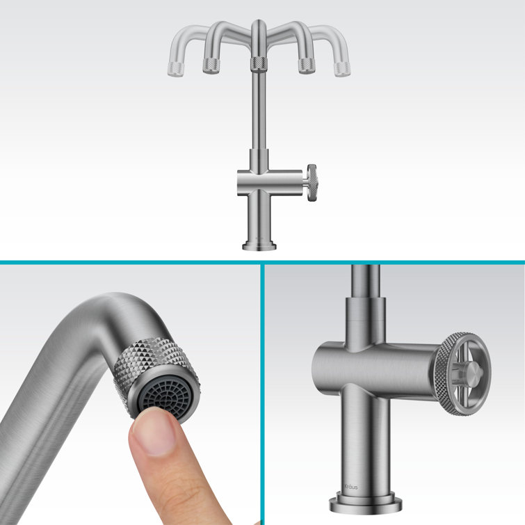 Urbix Industrial Stainless Steel Single Handle Bar Faucet