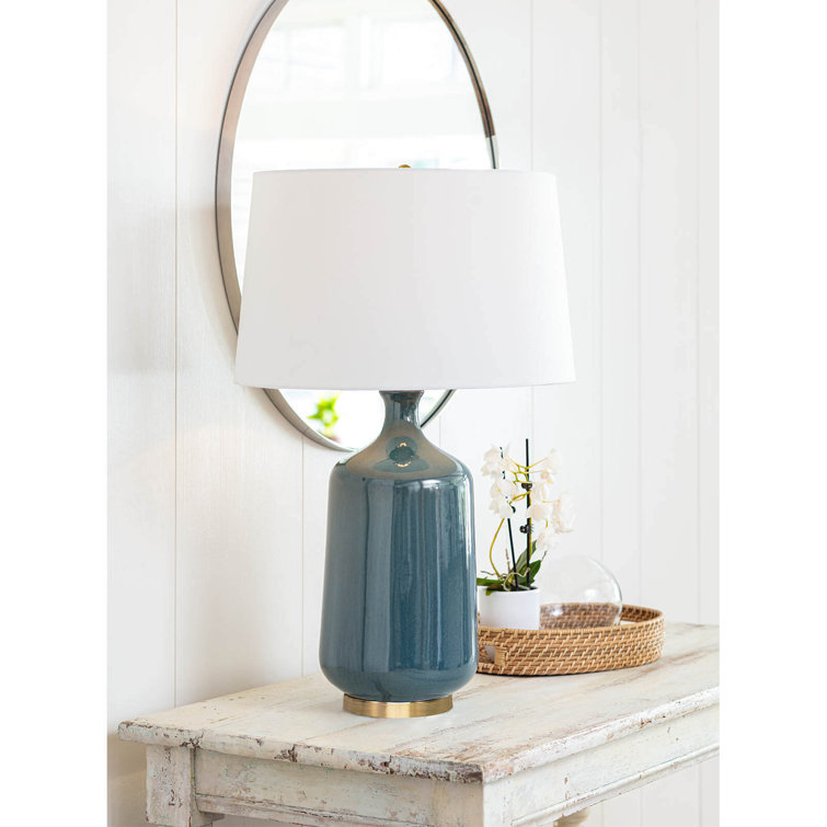 Rowen 30" Polished Nickel Round Wall Mirror