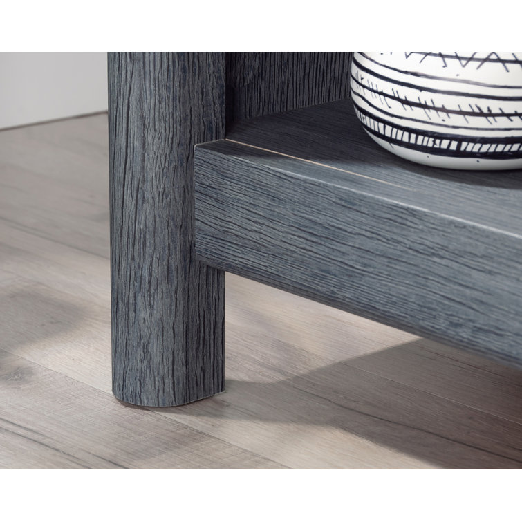 Denim Oak Adjustable Cubby Storage Bookshelf
