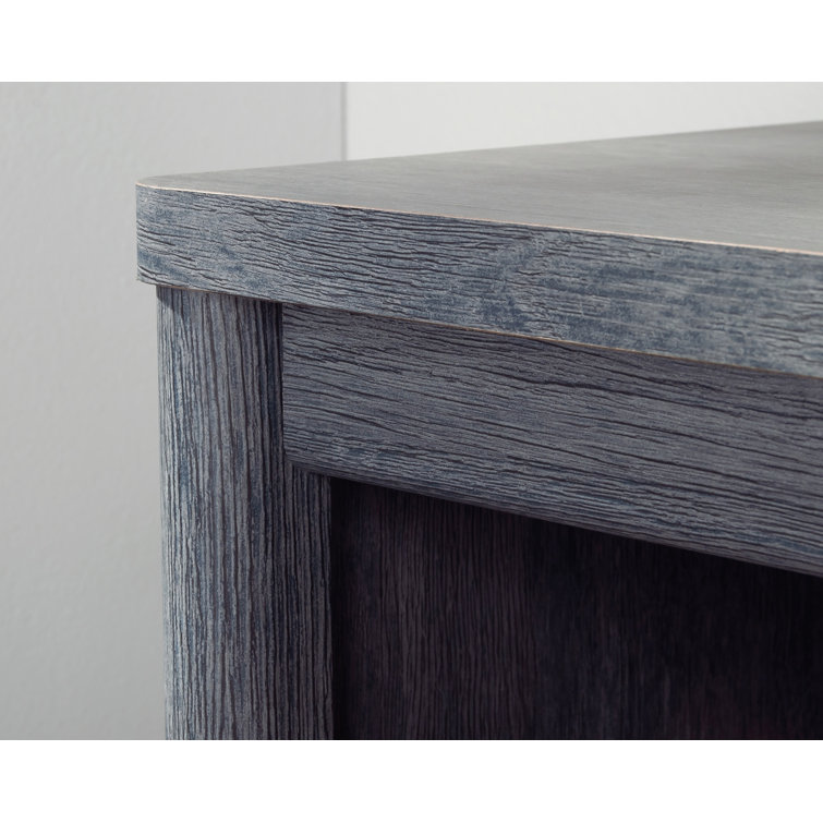 Denim Oak Adjustable Cubby Storage Bookshelf