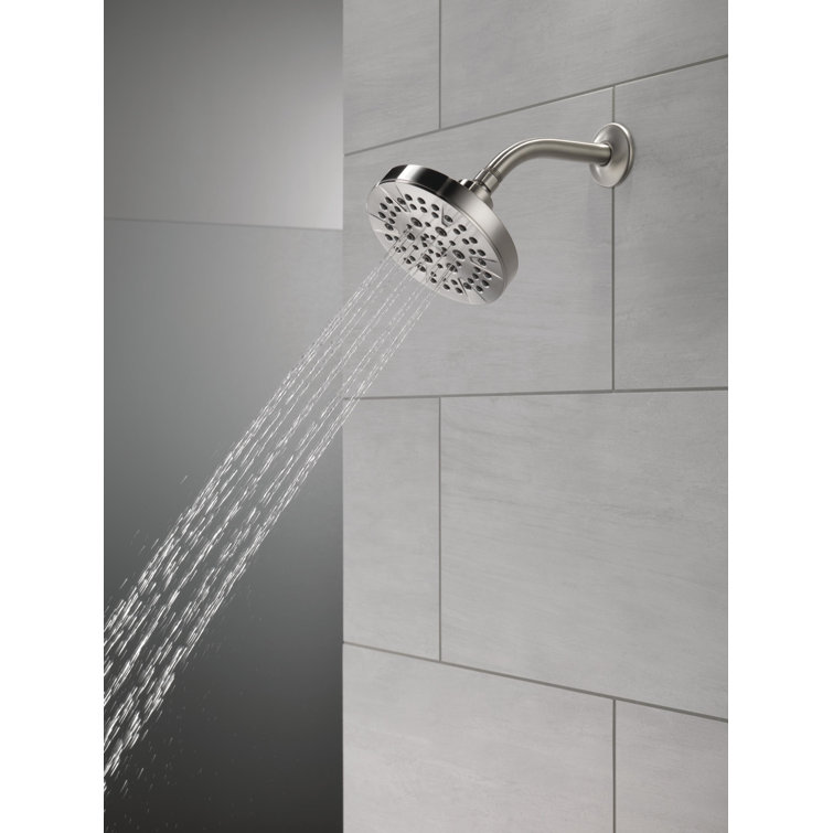 Brushed Nickel Multi-Function Wall Mounted Shower Head