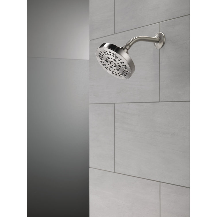 Brushed Nickel Multi-Function Wall Mounted Shower Head