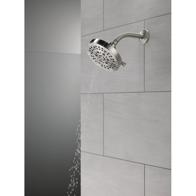 Brushed Nickel Multi-Function Wall Mounted Shower Head