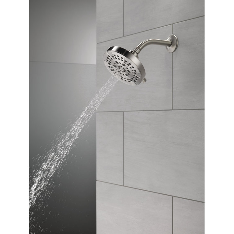 Brushed Nickel Multi-Function Wall Mounted Shower Head